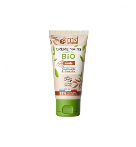 MKL – Crème Mains certifiée Bio Karité, 50 ml