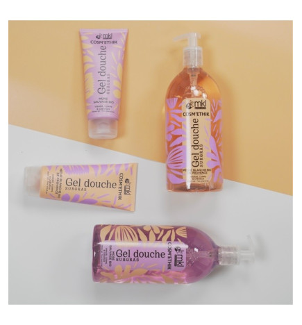 MKL – Cosm’Ethik Gel Douche Pêche Blanche Bio, 200 ml