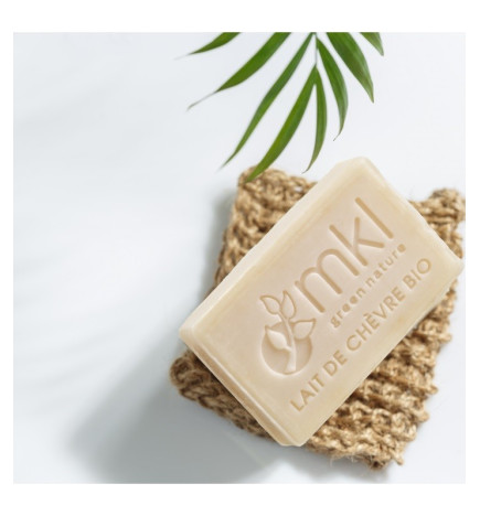 MKL Green Nature – Lait de Chèvre Bio Savon Surgras Douceur de Lait, 100 g