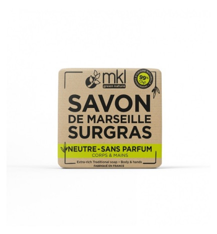 MKL – Savon de Marseille Neutre Sans Parfum, 100 g