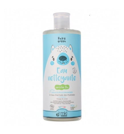 MKL – Baby Green Eau Nettoyante Bio, 1 L