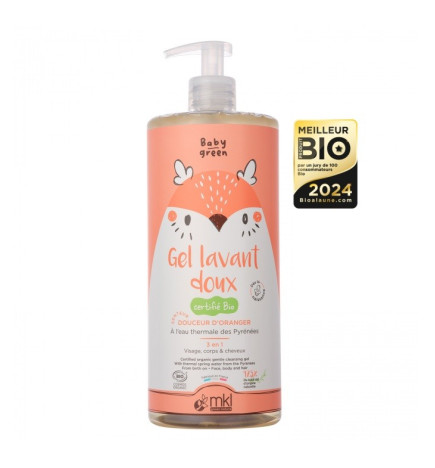 MKL – Baby Green Gel Lavant Doux, 1 L