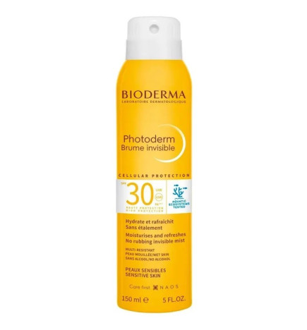 Bioderma – Photoderm, brume invisible SPF30 peaux sensibles, 150 ml