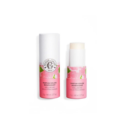 Roger & Gallet – Parfum Solide Bienfaisant Rose, 5 g