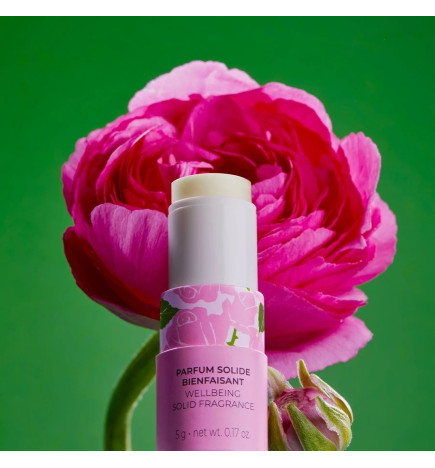Roger & Gallet – Parfum Solide Bienfaisant Rose, 5 g