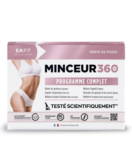 Eafit – Minceur 360 Programme Complet x120 Comprimés