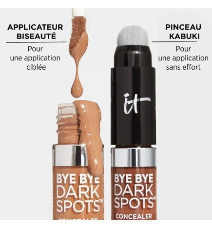 It Cosmetics – Bye Bye Dark Spots, correcteur teint + sérum, Medium Warm 32, 6,7 ml