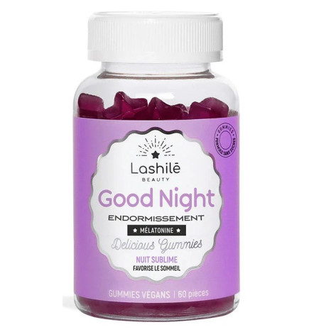 Lashilé – Good Night Nuit Sublime, 60 Gummies