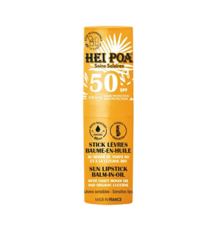 Hei Poa – Stick lèvres SPF50, 4 g