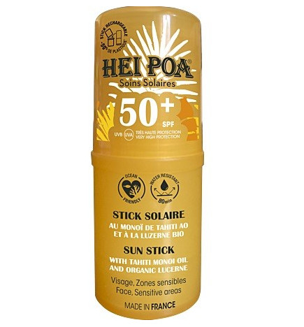 HEI POA – Stick solaire visage SPF50+, 15 g