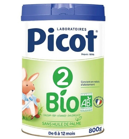 Picot – Bio Lait 2ème Âge - 800g