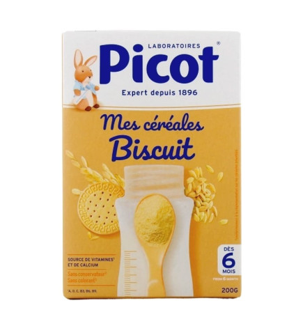 Picot – Mes Céréales Biscuit Dès 6 Mois 200g