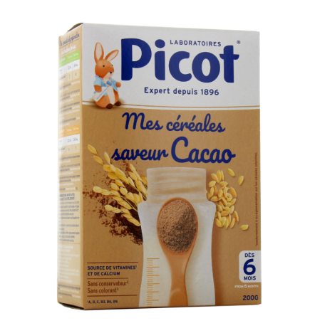 Picot – Mes Céréales Cacao Dès 6 Mois 200g