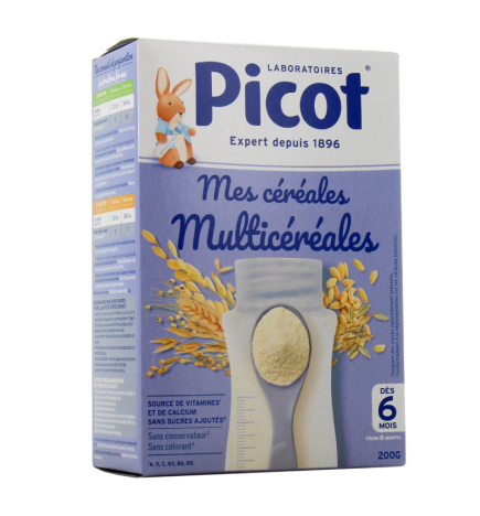Picot – Mes Céréales Multicéréales Dès 6 Mois 200g