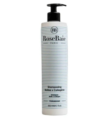 RoseBaie – Shampoing Biotine X Collagène, 500 ml