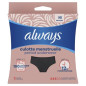 Always – Culotte menstruelle lavable et réutilisable noire XS, 1 culotte Always – Culotte menstruelle lavable et réutilisable noire XS, 1 culotte