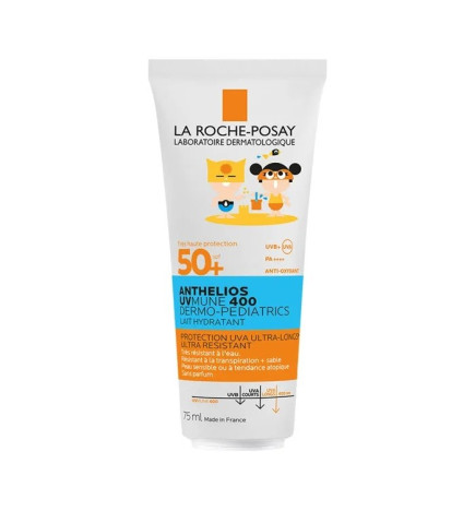 La Roche-Posay – Anthelios UVMune 400 Dermo-Pediatrics lait solaire enfants, 75 ml
