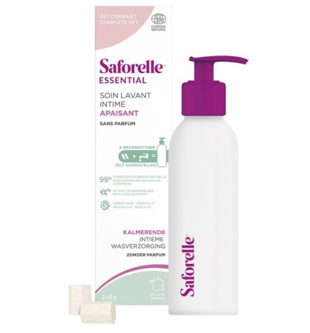 Saforelle – Soin lavant apaisant à reconstituer kit de démarrage, 12 g