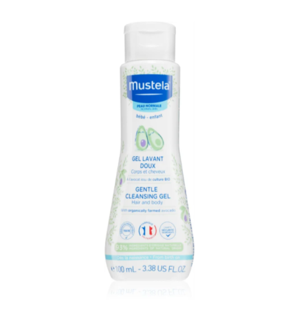 Mustela – Gel Lavant Bébé à l’Avocat Bio 100 ml