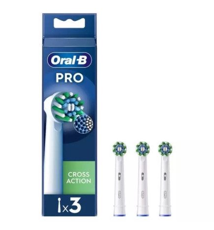 Oral-B – Pro CrossAction Brossettes Lot de 3