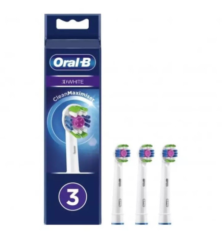 Oral-B – Pro 3D White Brossettes Lot de 3