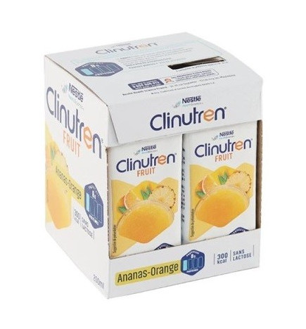 Clinutren – Fruit ananas orange, 200 ml x4