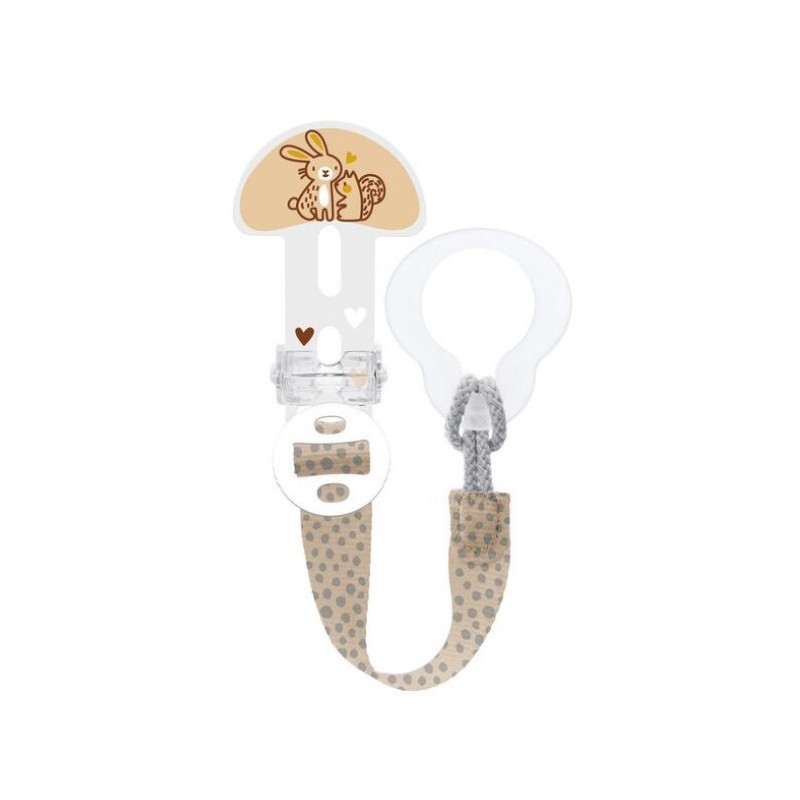 MAM – Sucette 18 mois et + avec attache-sucette