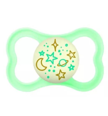 Mam – Sucettes Supreme Nuit 6 Mois+, x2 Coloris Aléatoire