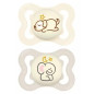 Mam – Sucettes Supreme Nuit 2-6 Mois, x2 Coloris Aléatoire
