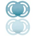 MAM 2 Sucettes Perfect Tendance 18 Mois Et+ Couleur: Bleu