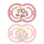 Mam – Sucettes Perfect Nuit 6+ Mois, x2 Coloris Aléatoire