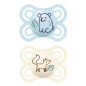 Mam – Sucettes Perfect 2-6 Mois, x2 Coloris Aléatoire