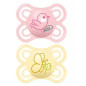 Mam – Sucettes Perfect 2-6 Mois, x2 Coloris Aléatoire