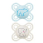 Mam – Sucettes Perfect Naissance 0-2 Mois, x2 Coloris Aléatoire
