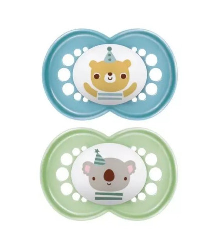 Mam – Sucettes Original 18+m, x2 Coloris Aléatoire