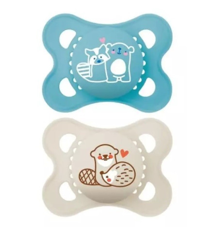 Mam – Sucettes Original 2-6 Mois, x2 Coloris Aléatoire