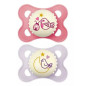 Mam – Sucettes Original Nuit 2-6 Mois, x2 Coloris Aléatoire
