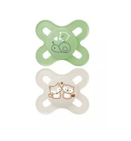 Mam – Sucettes Original Naissance 0-2 Mois, x2 Coloris Aléatoire