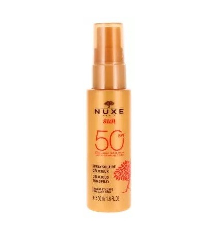 Nuxe – Sun Spray Solaire Délicieux SPF 50, 50 ml