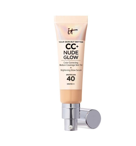 It Cosmetics – Your Skin But Better CC Nude Glow SPF 40, teinte Medium, 32 ml