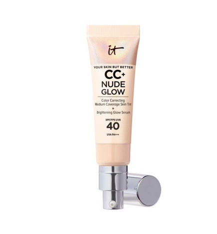 It Cosmetics – Your Skin But Better CC Nude Glow SPF 40, teinte Light, 32 ml