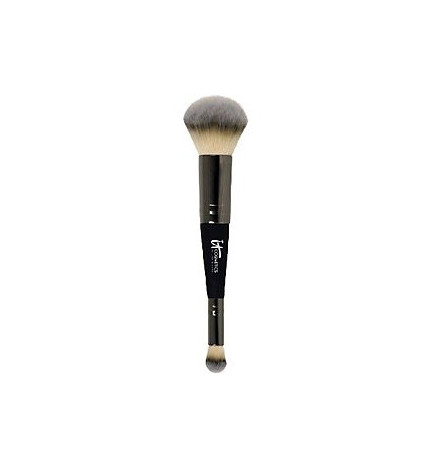 It Cosmetics – Heavenly Luxe Complexion Perfection n°7, pinceau double embout teint & anti-cernes
