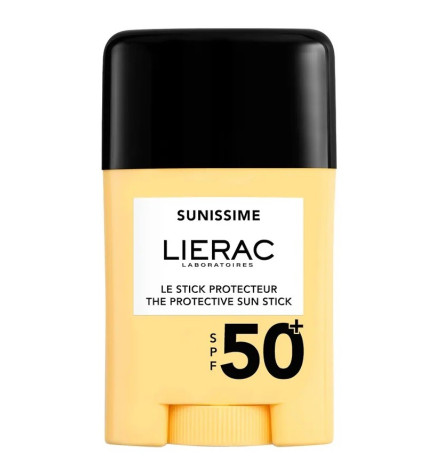 Lierac – Sunissime Stick Protecteur SPF50+ Visage et Zones Sensibles, 10 g