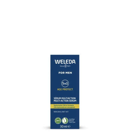 Weleda – Homme Sérum Multiaction Anti-Âge 5en1, 30 ml