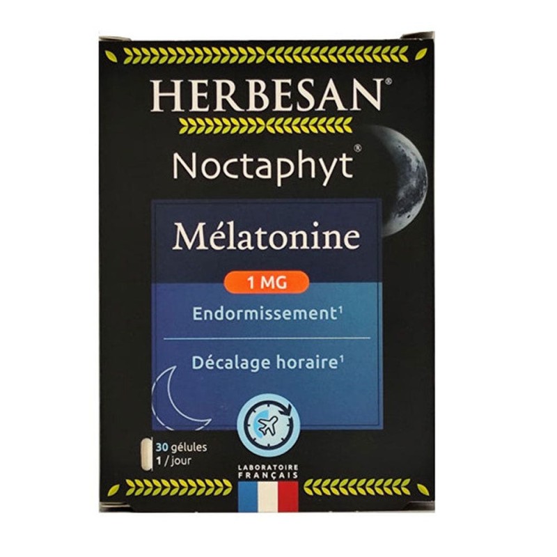Herbesan Noctaphyt Melatonine 1mg 30 gélules
