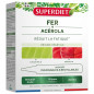 SUPER DIET – Fer + Acérola Réduit la Fatigue Bon Goût Fruité, 20x15 ml unidoses