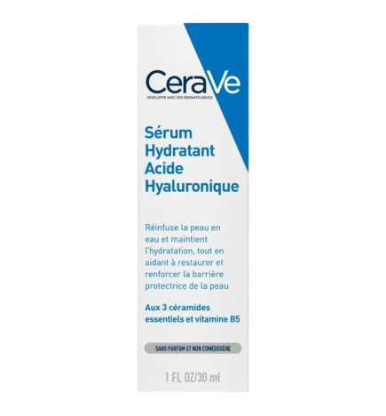 Cerave – sérum hydratant à l’acide hyaluronique, 30 ml