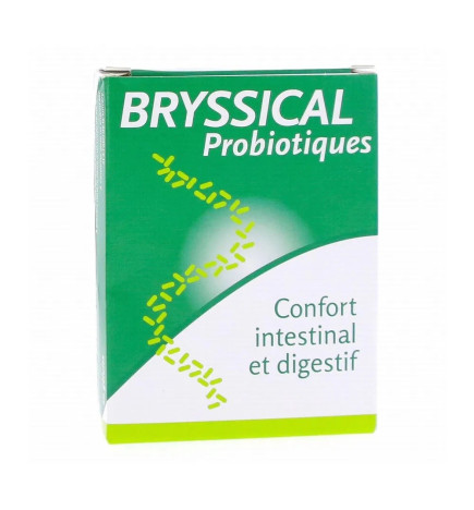Bryssica – Bryssical probiotiques confort intestinal & digestif, 20 gélules