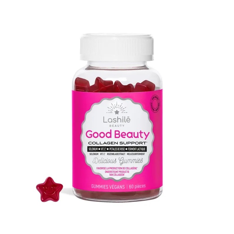 Lashilé Beauty – Good Beauty Collagen Support, 60 gummies
