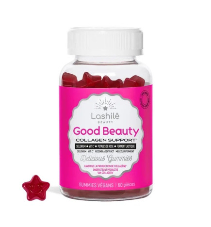 Lashilé Beauty – Good Beauty Collagen Support, 60 gummies
